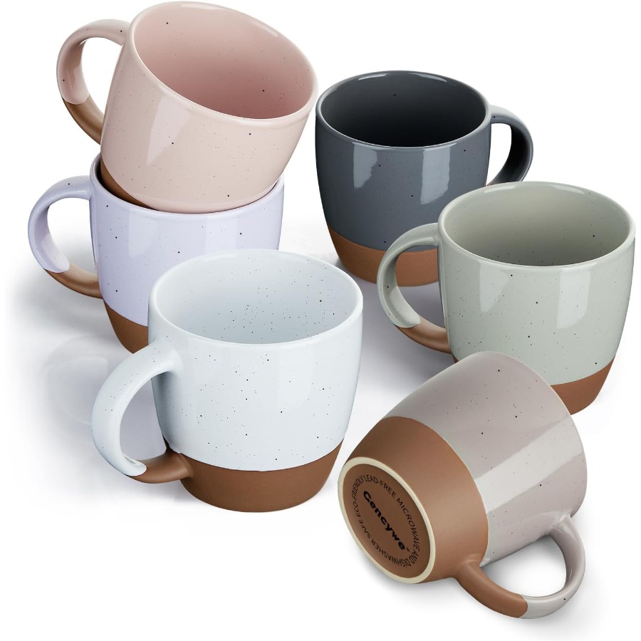Coffee Tea Latte - Morandi Color Ceramic Coffee Mugs Set