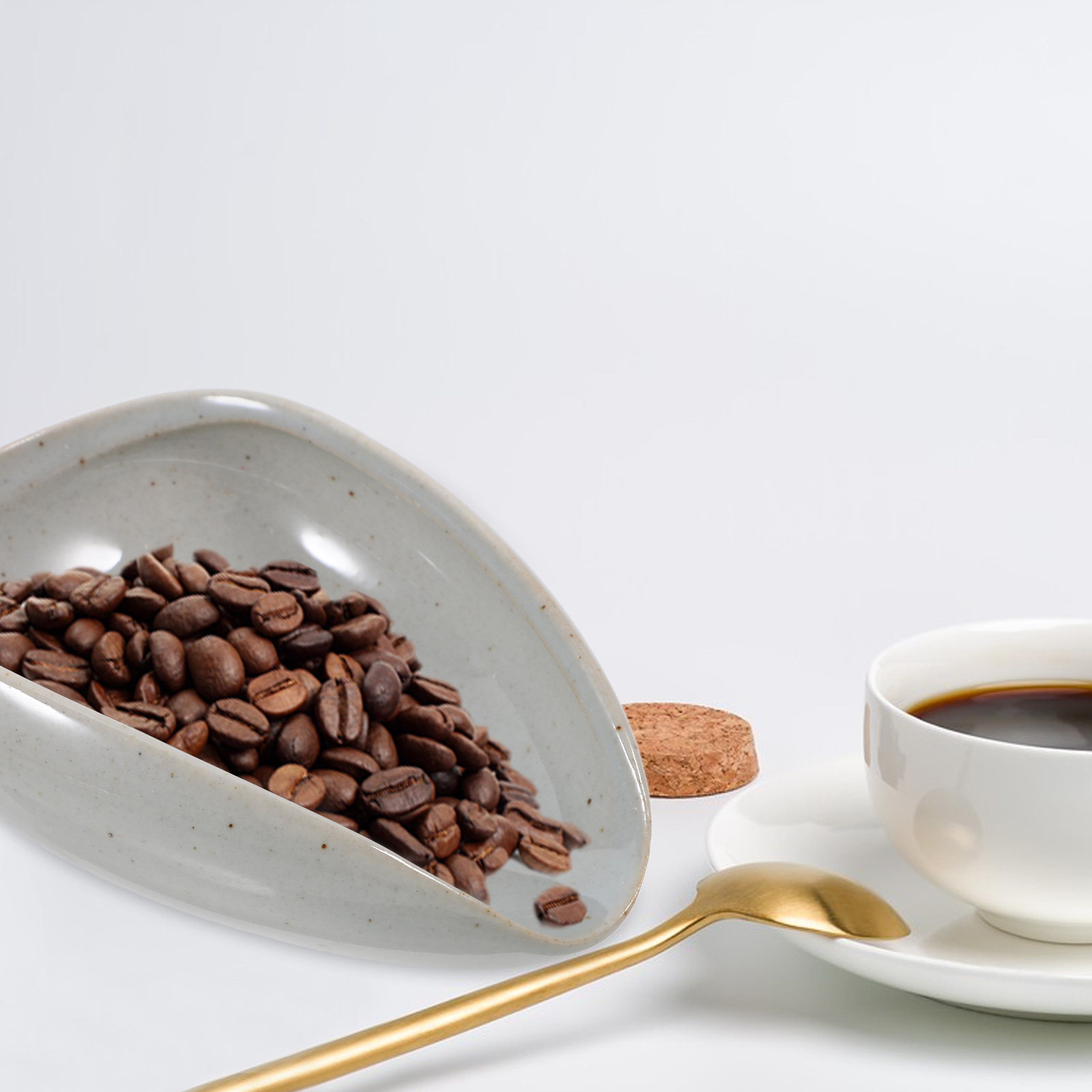 Coffee Tea And Leaf - Ceramic Coffee Bean Tray Multi Use