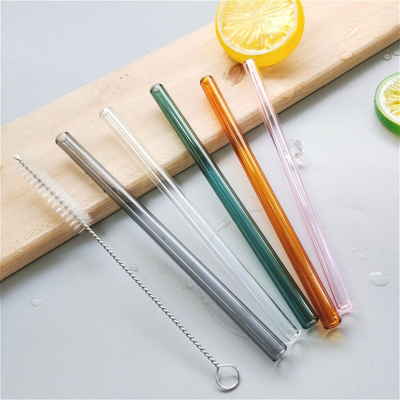 Coffee Tea Box - 5pcs/box 8*150mm Straight High Borosilicate Eco-Friendly