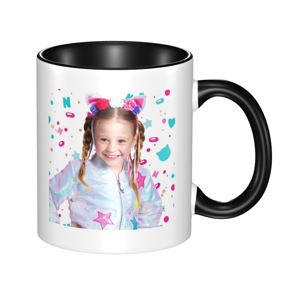 Coffee Tea Like - Like Nastya With A Colorful Flowers