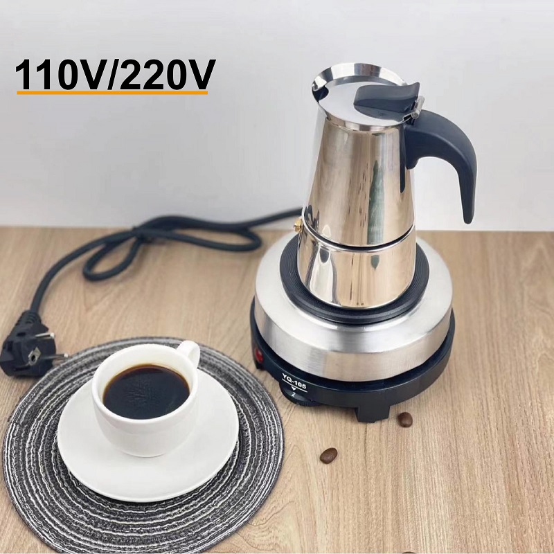 Moka Pot Stove - 110V/220V Coffee warmer Electric Stove Coffee
