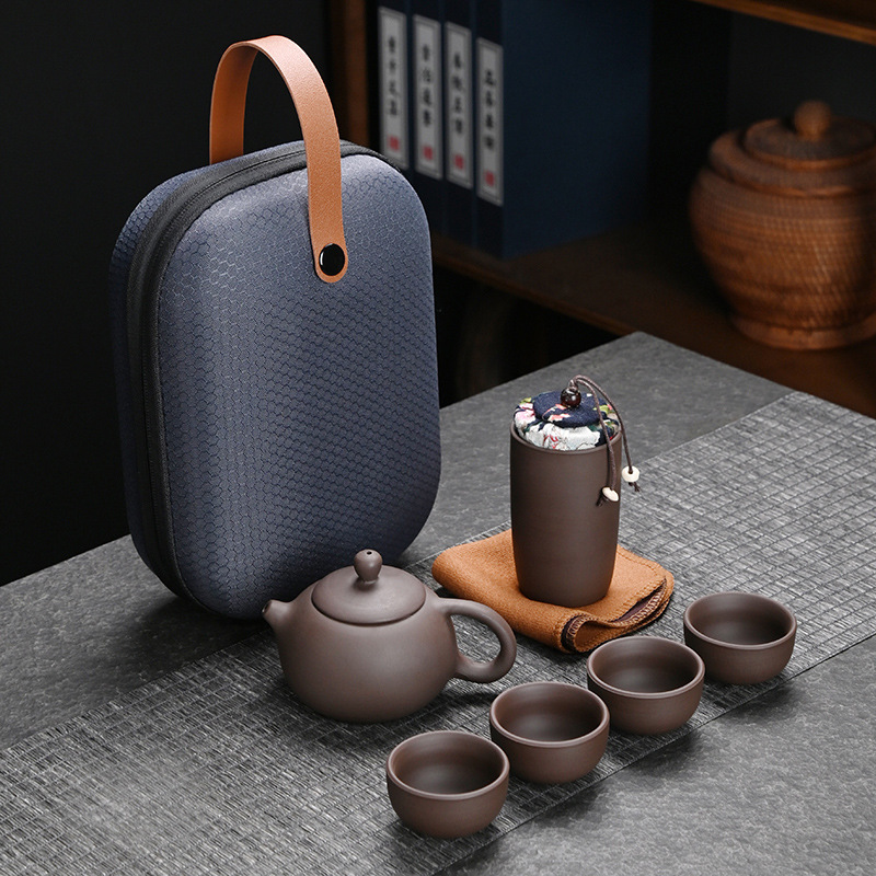 Coffee Tea Mix - Portable Travel Kungfu Tea Set Creative