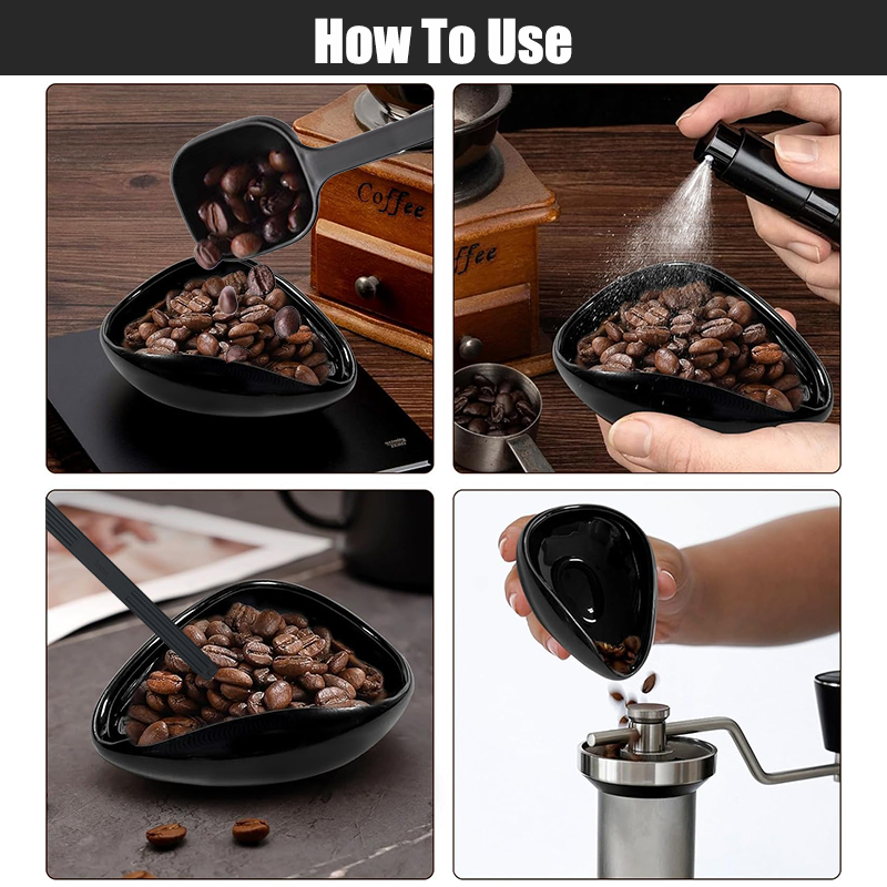 Coffee Bean Dosing Cup and Spo - огляд і ціна Coffee Tea Set