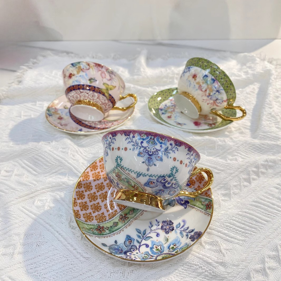Classical Porcelain Cup&saucer - огляд і ціна Juice Tea Coffee