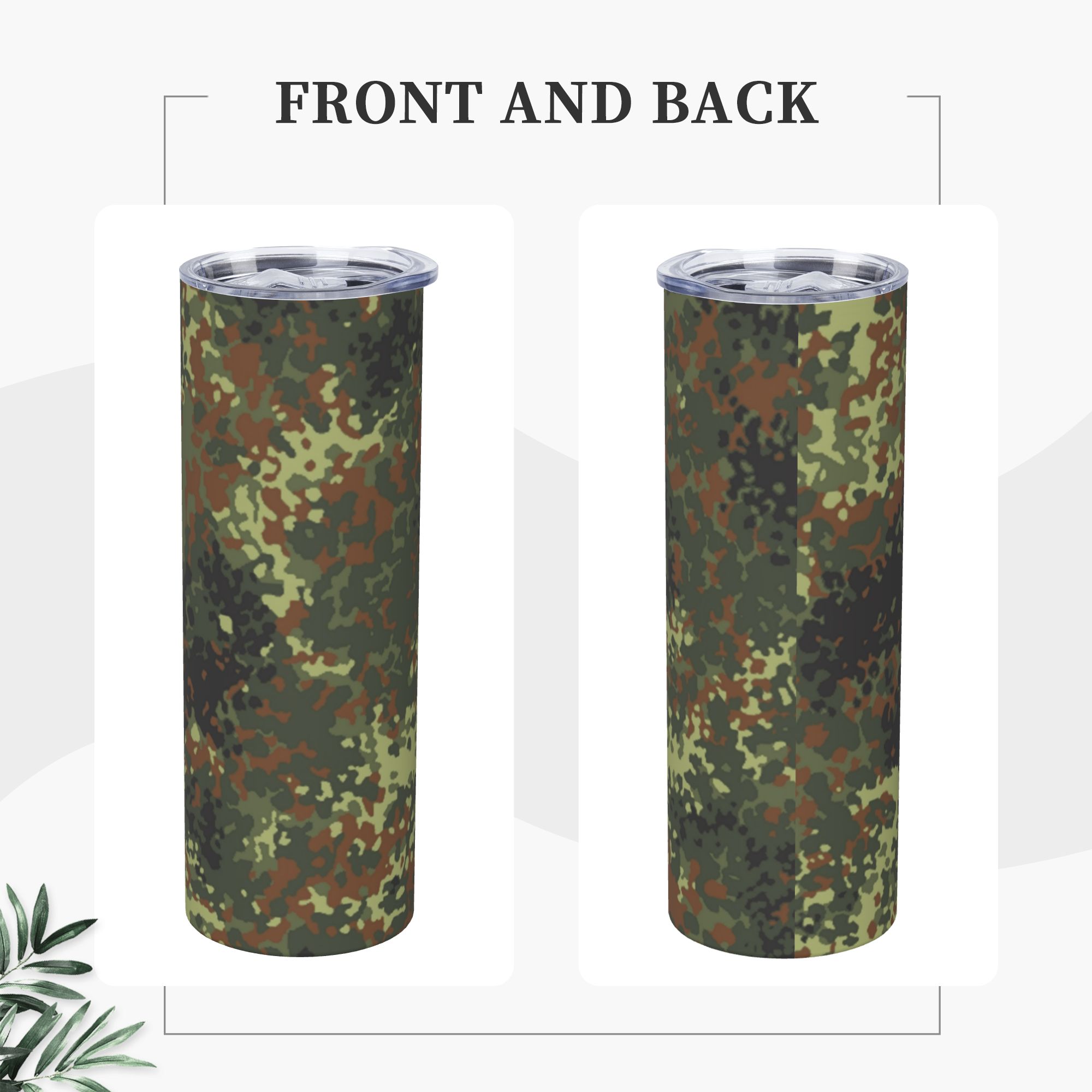 Flecktarn Camo Tumbler Vacuum  - огляд і ціна Double Wall Mug