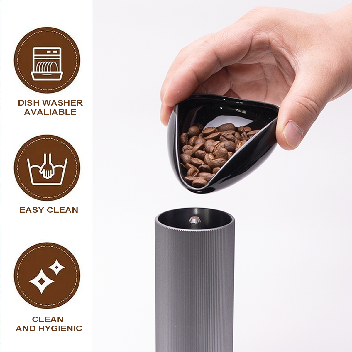 Leeseph Coffee Bean Dosing Cup - огляд і ціна Coffee Tea Set