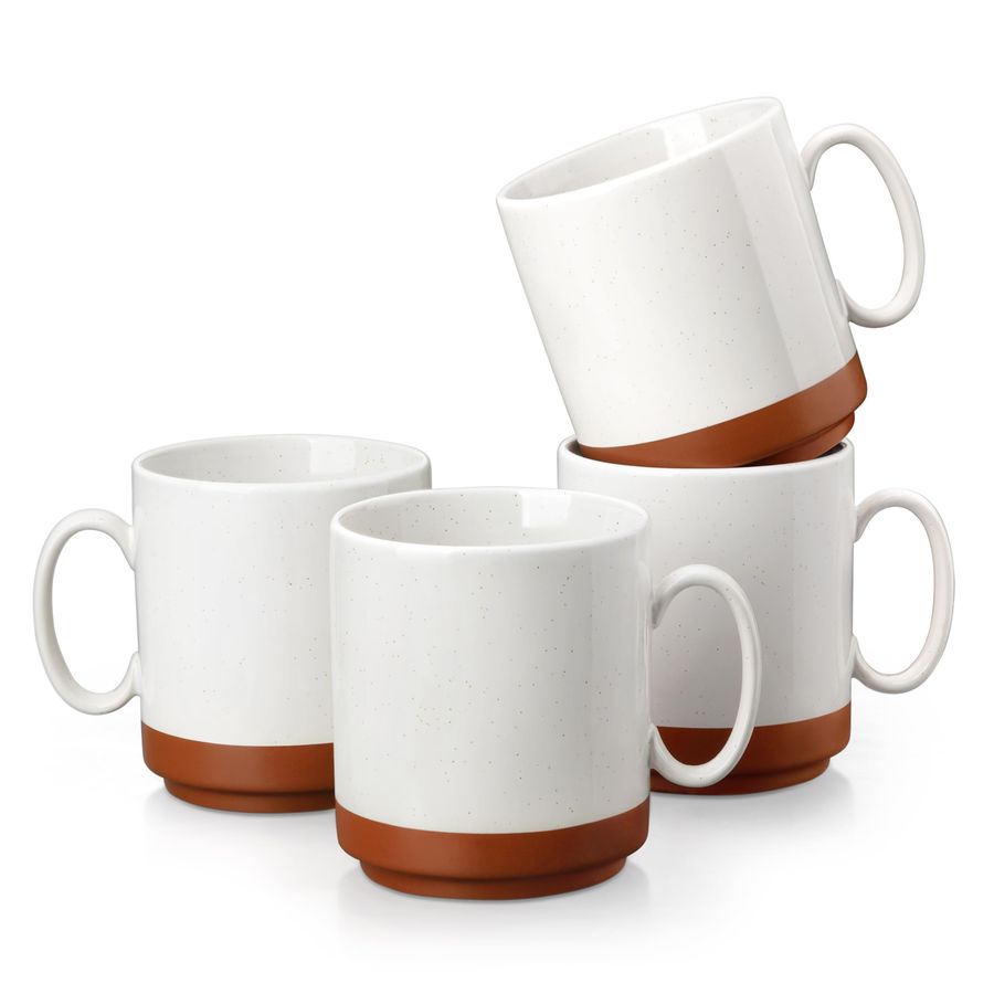 16oz Ceramic Coffee Mugs Set o - огляд і ціна Coffee Tea Latte