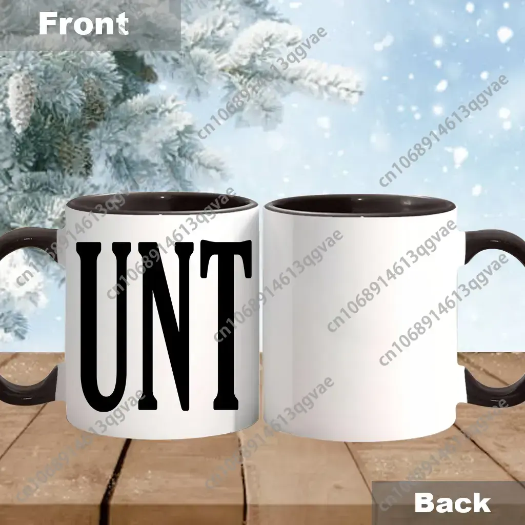 Funny UNT with handle Coffee M - огляд і ціна Coffee Tea Joke