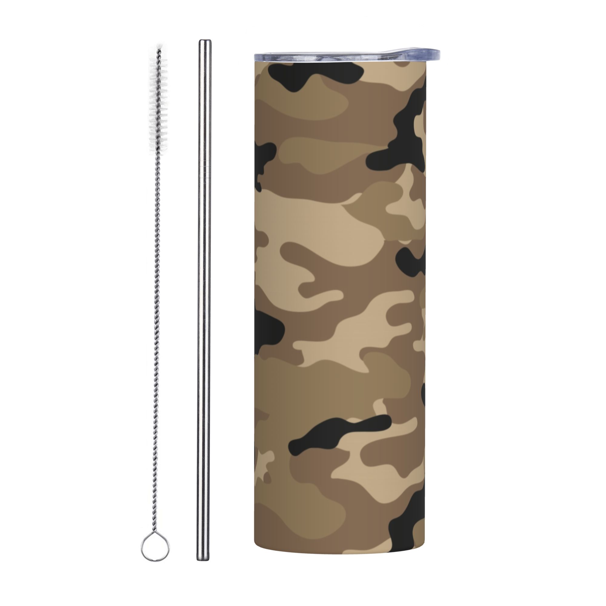 Brown Woodland Camo Pattern Va - огляд і ціна Double Wall Mug