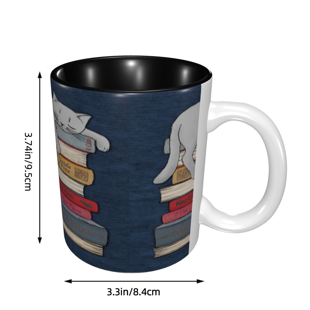 How To Chill Like A Cat Mug Fu - огляд і ціна Coffee Tea Like