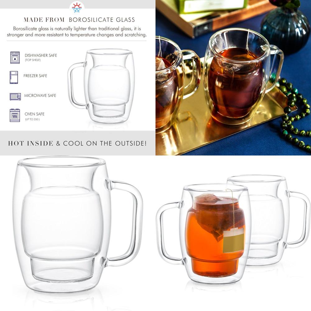 Double Wall Insulated 10oz Gla - огляд і ціна Double Wall Mug