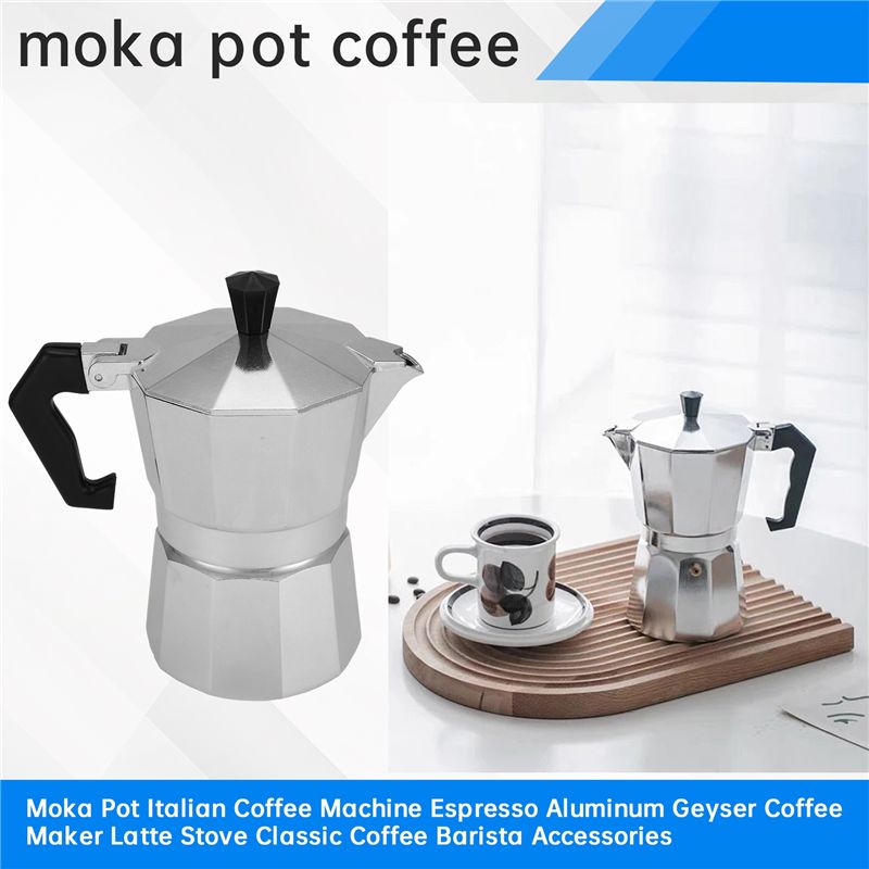 A92P Moka Pot Italian Coffee M - огляд і ціна Moka Pot Stove