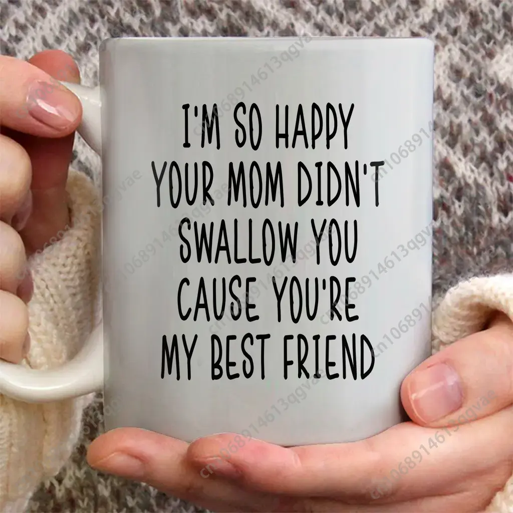 I'm happy your mom didn't swal - огляд і ціна Coffee Tea Joke