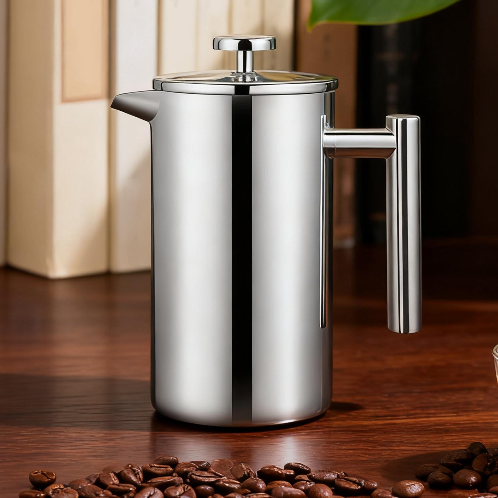 Coffee Press Pot Stainless Ste - огляд і ціна Coffee Tea Press