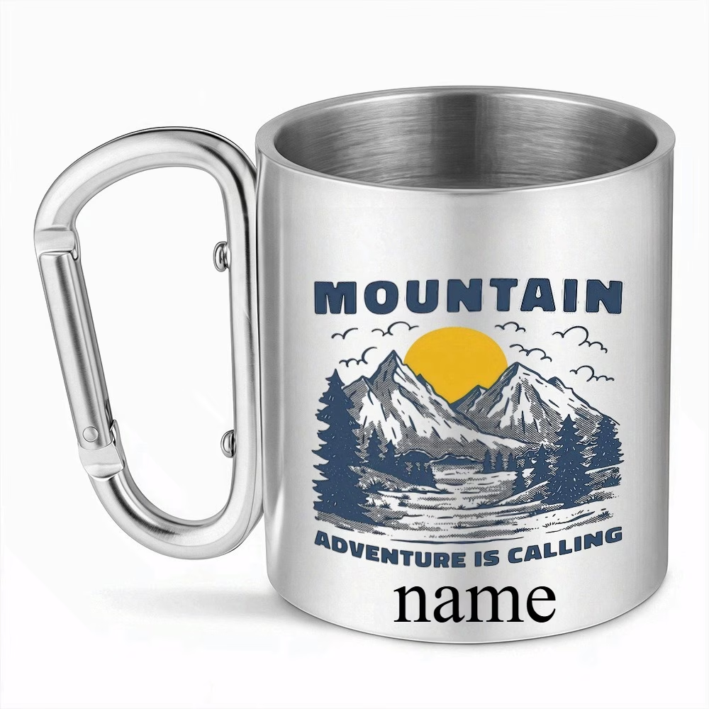 1pc 10oz Mountain Adventure Mu - огляд і ціна Double Wall Mug