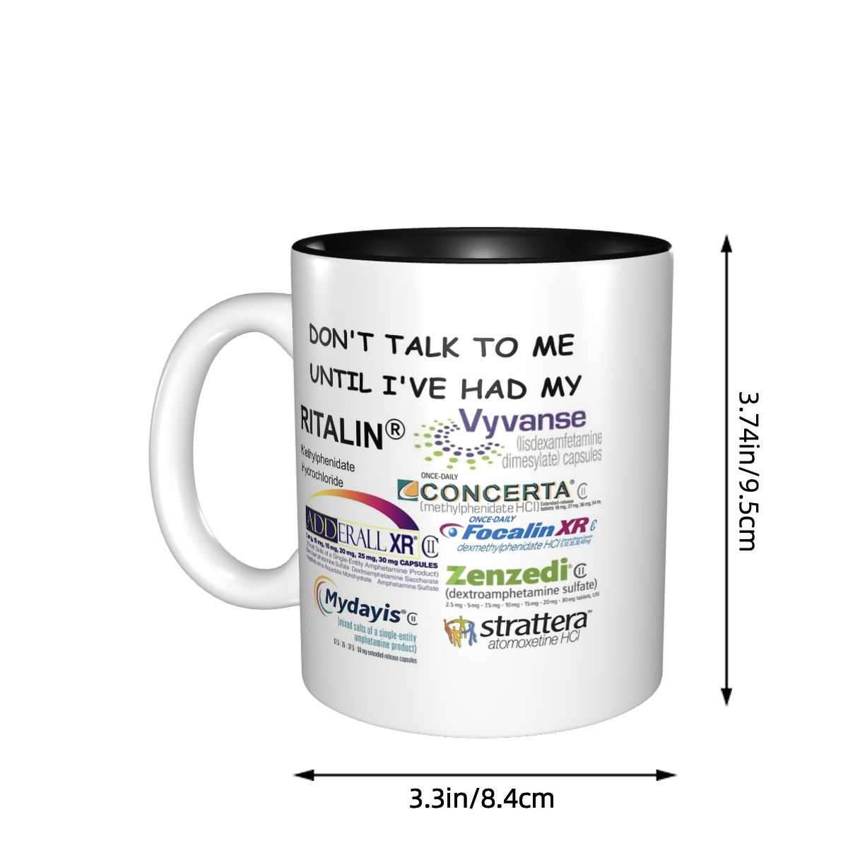 Dont Talk To Me Mug Funny Cera - огляд і ціна Coffee Tea You And Me