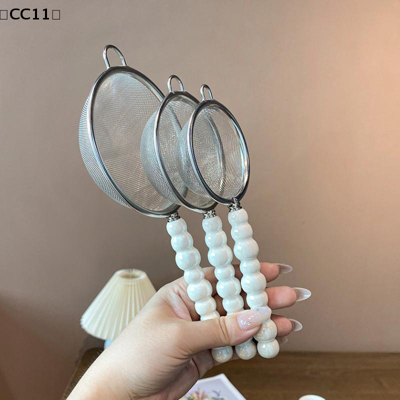 Tea Strainer With Pearl Cerami - огляд і ціна Coffee Tea And Leaf
