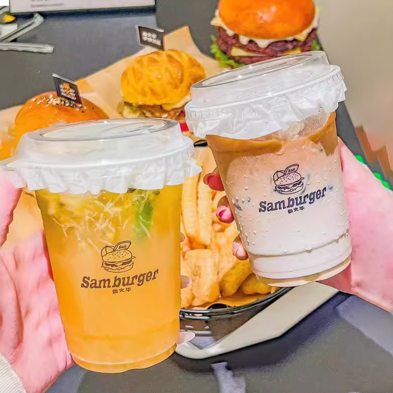 Customized Logo Plastic Cup Bu - огляд і ціна Coffee Tea Day