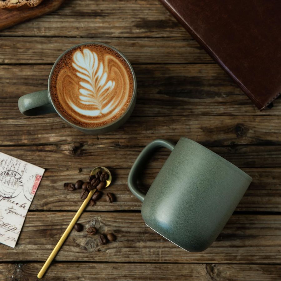 14oz Coffee Mugs Set of 6, Cer - огляд і ціна Coffee Tea Latte