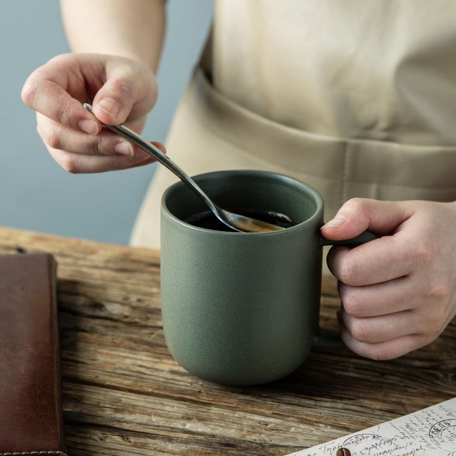 14oz Coffee Mugs Set of 6, Cer - огляд і ціна Coffee Tea Latte