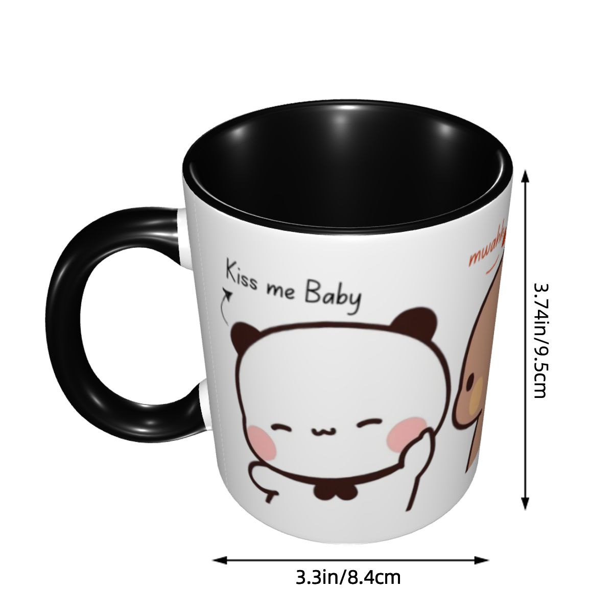 Personalized Kiss Me Baby Mwah - огляд і ціна Coffee Tea You And Me
