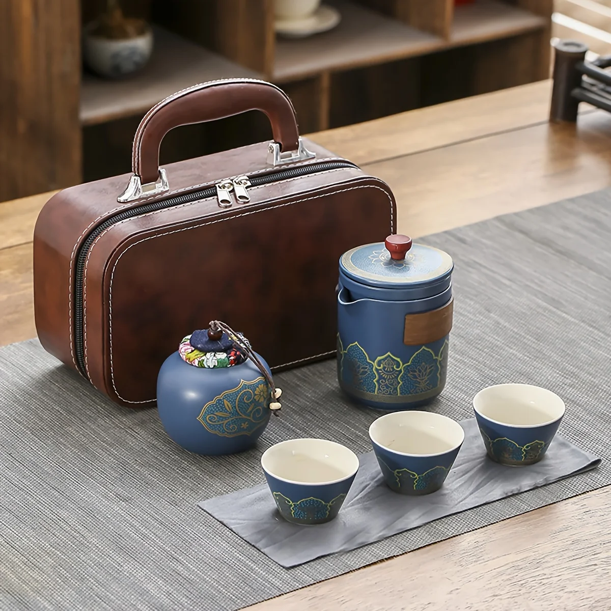 1 Set Travel Tea Set Portable  - огляд і ціна Coffee Tea Mix