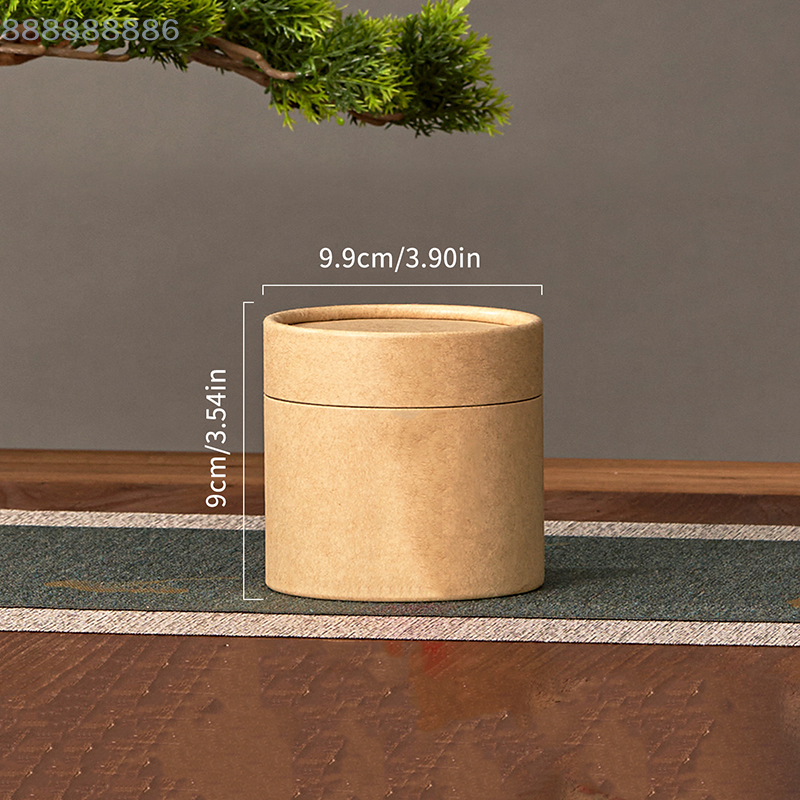 1PCS round Kraft Paperboard Tu - огляд і ціна Coffee Tea Box