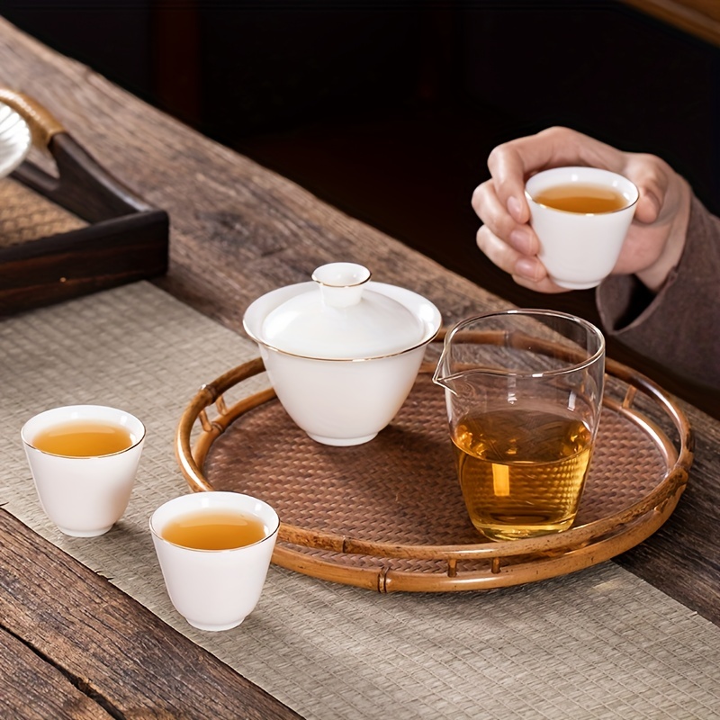 1Pcs Handmade Kung Fu Ceramic  - огляд і ціна Coffee Tea Mix