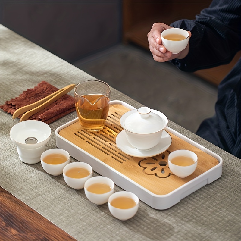 1Pcs Handmade Kung Fu Ceramic  - огляд і ціна Coffee Tea Mix