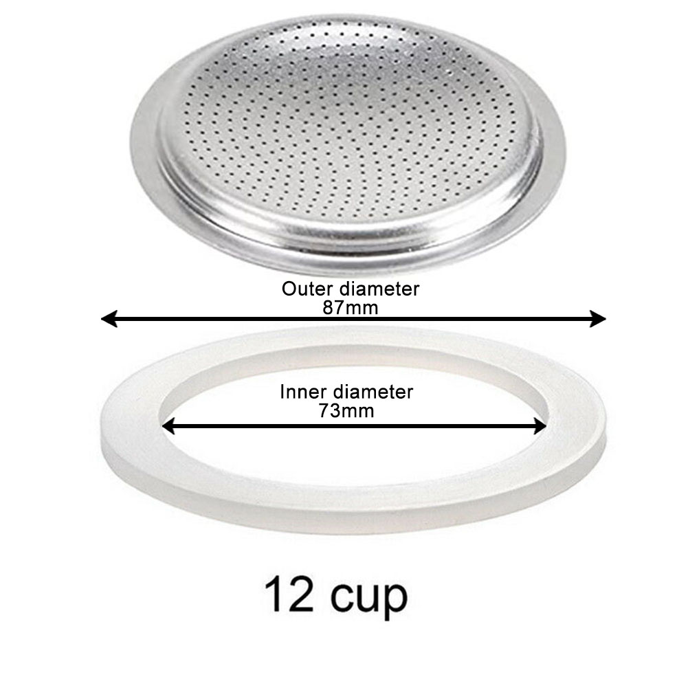 Moka Stove Pot Silicone Gasket - огляд і ціна Moka Pot Stove