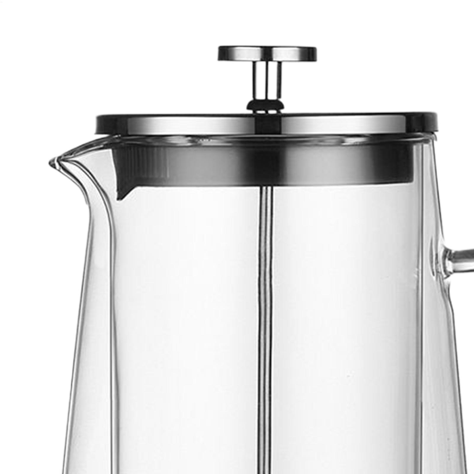 Coffee Presses Glass Stainless - огляд і ціна Coffee Tea Press