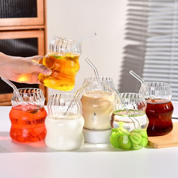 6 Pcs 19oz Glass Coffee Cup Se - огляд і ціна Coffee Tea Set