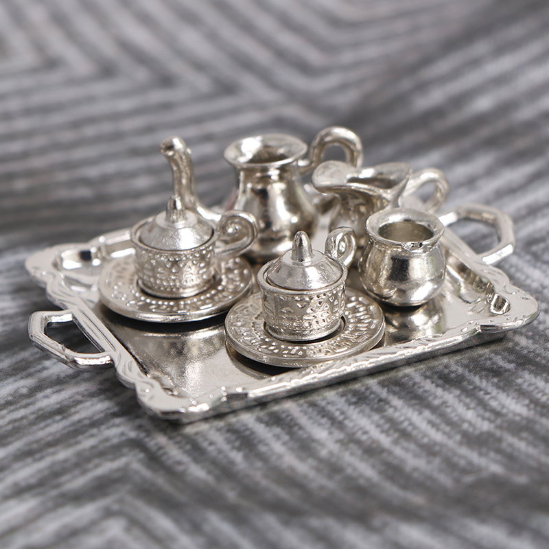 10Pcs/Set Dollhouse Miniature  - огляд і ціна Coffee Tea Mix