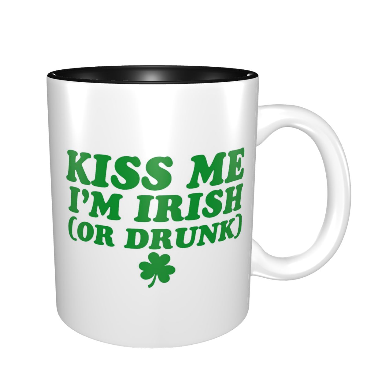 Kiss Me I'm Irish Mug Funny Ce - огляд і ціна Coffee Tea You And Me