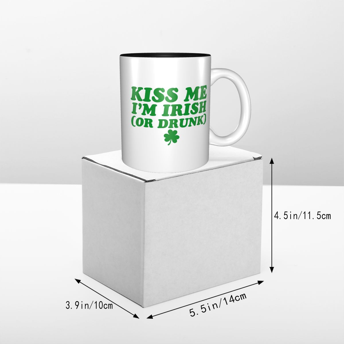 Kiss Me I'm Irish Mug Funny Ce - огляд і ціна Coffee Tea You And Me