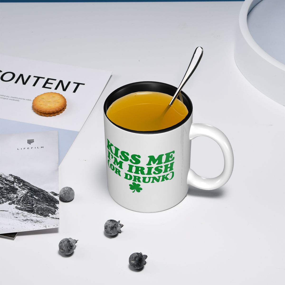 Kiss Me I'm Irish Mug Funny Ce - огляд і ціна Coffee Tea You And Me