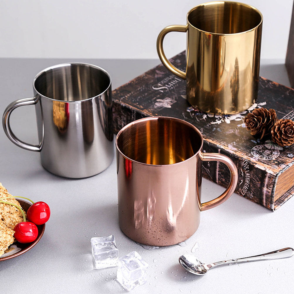 2Pcs Stainless Steel Mug Set D - огляд і ціна Double Wall Mug