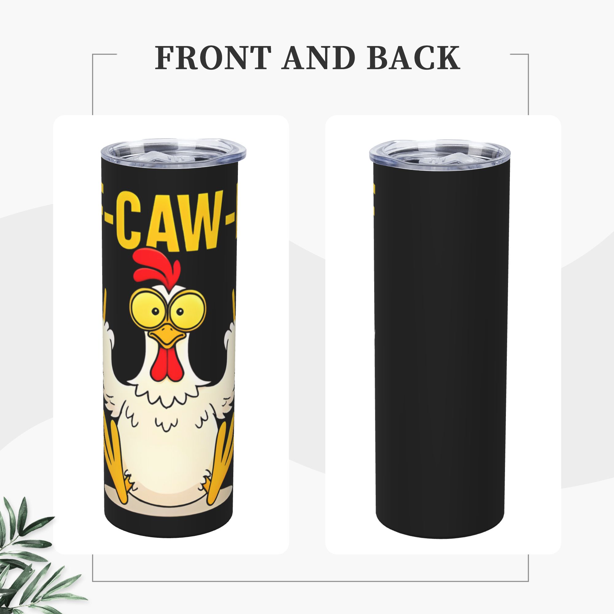 Funny F-Caw-F Chicken FCAWF Tu - огляд і ціна Double Wall Mug