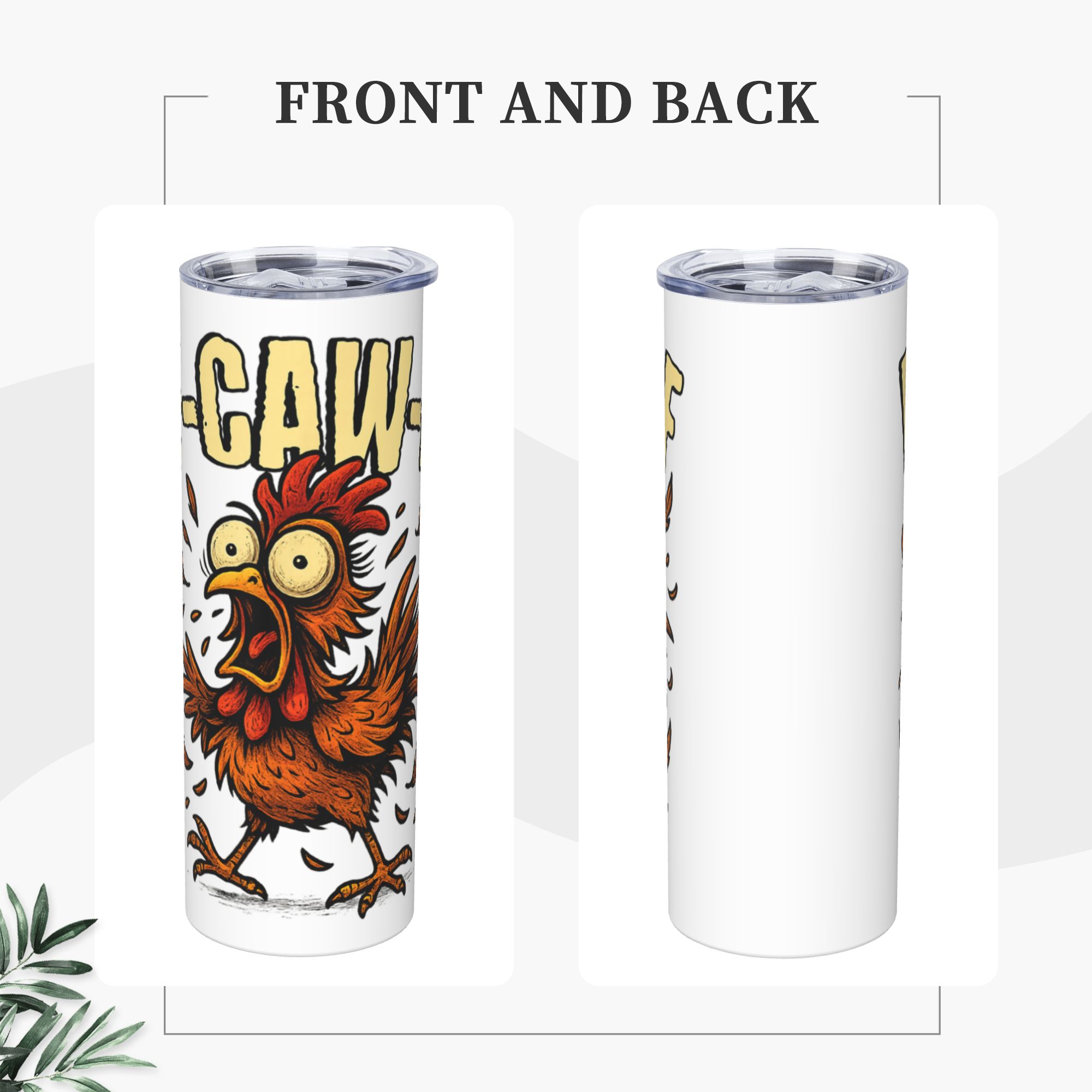 Funny F-Caw-F Chicken FCAWF Tu - огляд і ціна Double Wall Mug