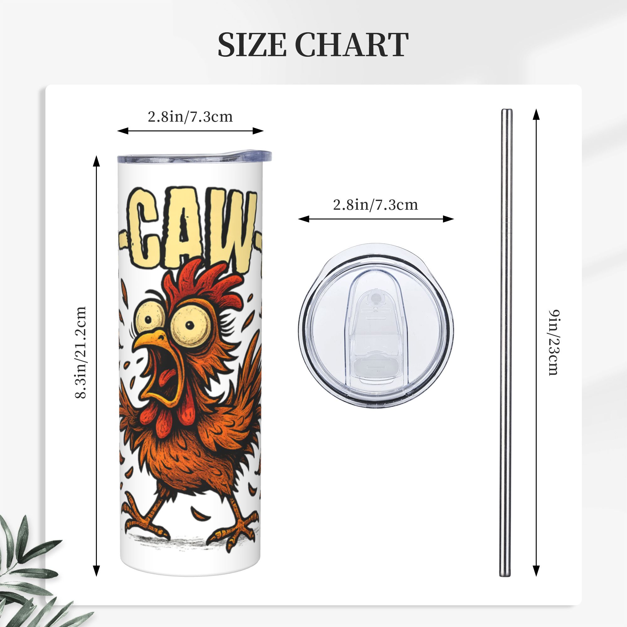 Funny F-Caw-F Chicken FCAWF Tu - огляд і ціна Double Wall Mug