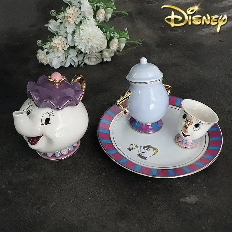 Hot Teapot Cartoon Beauty And  - огляд і ціна Coffee Tea Box