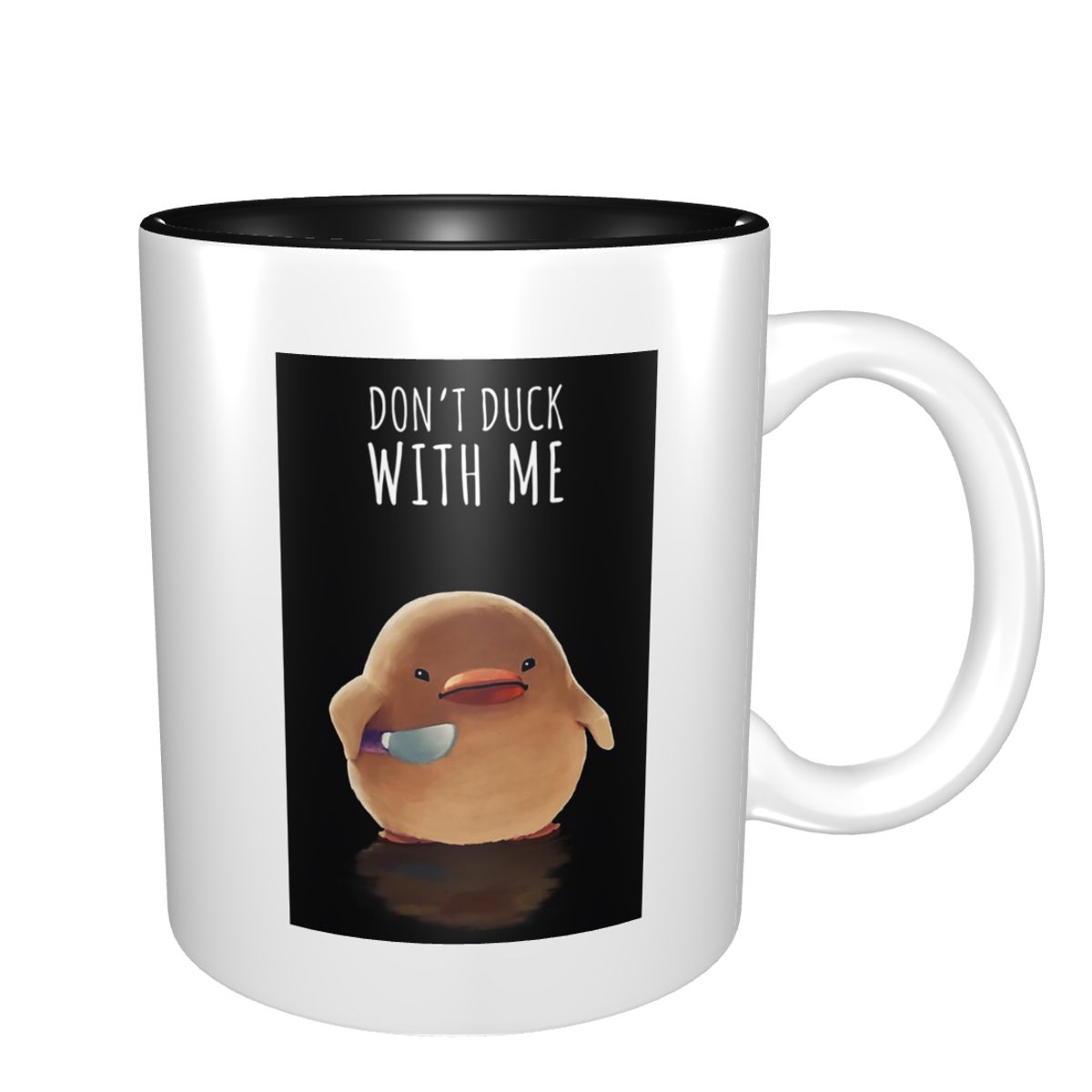 Don't Duck With Me - Meme Mug  - огляд і ціна Coffee Tea You And Me