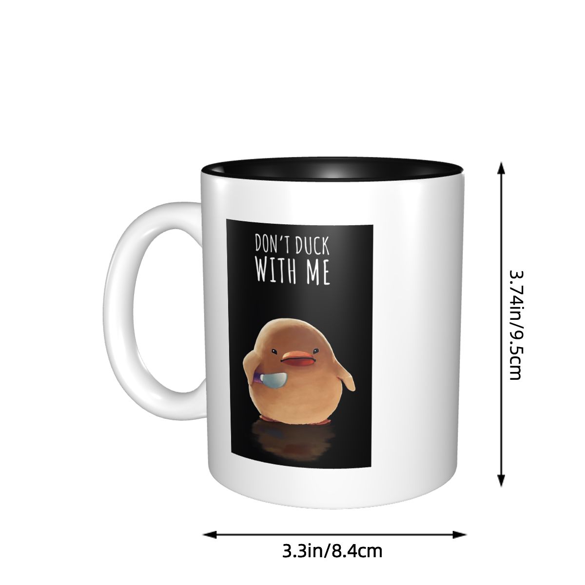 Don't Duck With Me - Meme Mug  - огляд і ціна Coffee Tea You And Me