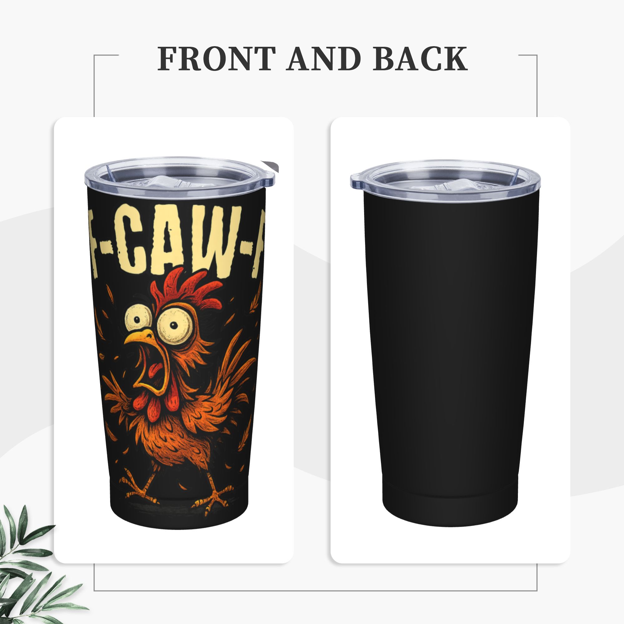 F-Caw-F Chicken FCAWF Tumbler  - огляд і ціна Double Wall Mug