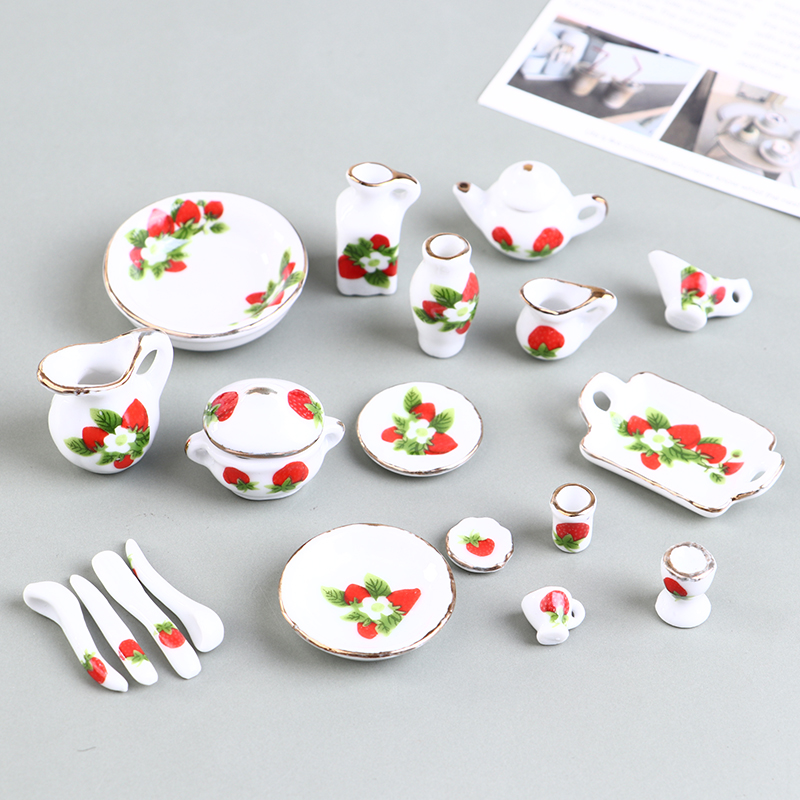 1 Set 1:12 Miniature Doll Hous - огляд і ціна Coffee Tea Mix