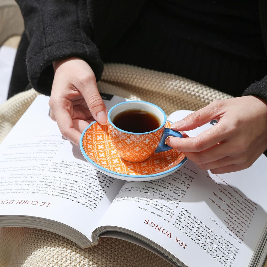 Ceramic 2 oz Espresso Cups, Sm - огляд і ціна Coffee Tea Latte