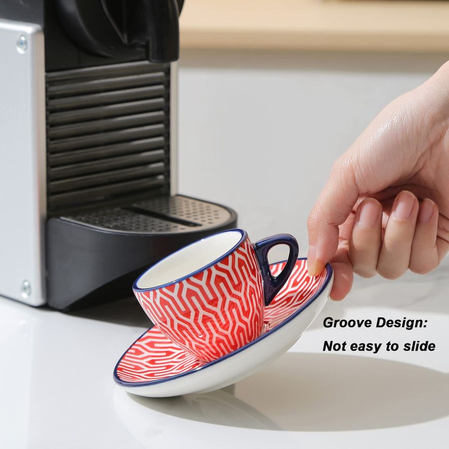 Ceramic 2 oz Espresso Cups, Sm - огляд і ціна Coffee Tea Latte