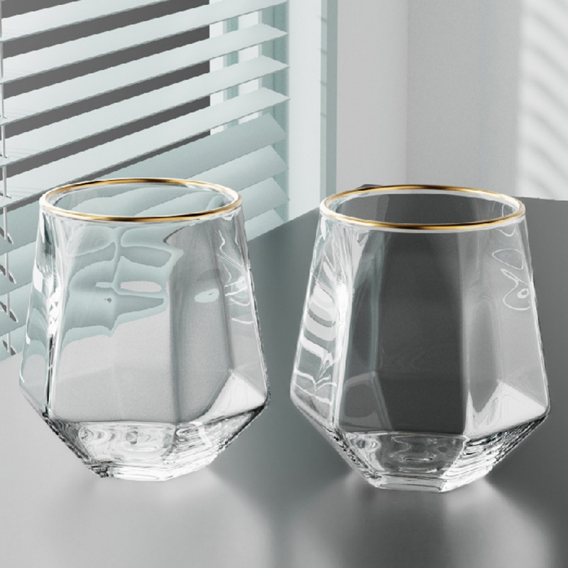 320ml 4pcs Set Hexagonal Cup W - огляд і ціна Juice Tea Coffee