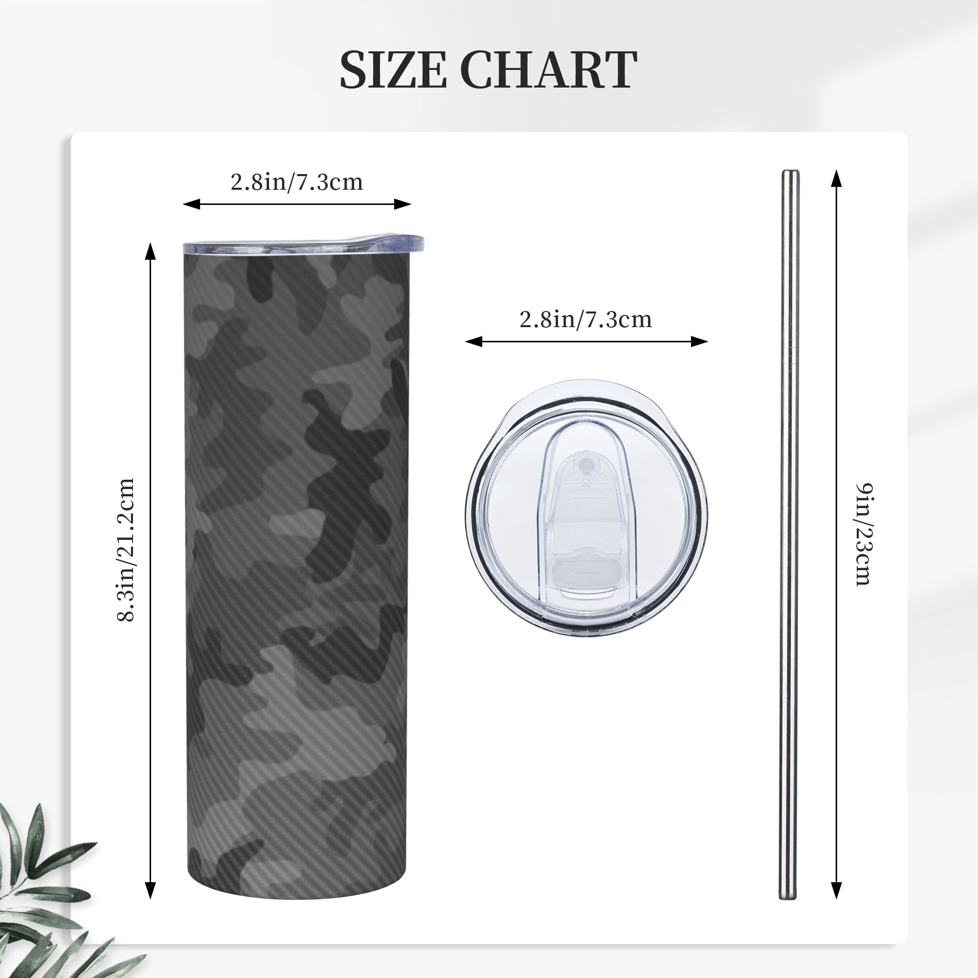 Carbon Camo Vacuum Tumbler Ins - огляд і ціна Double Wall Mug