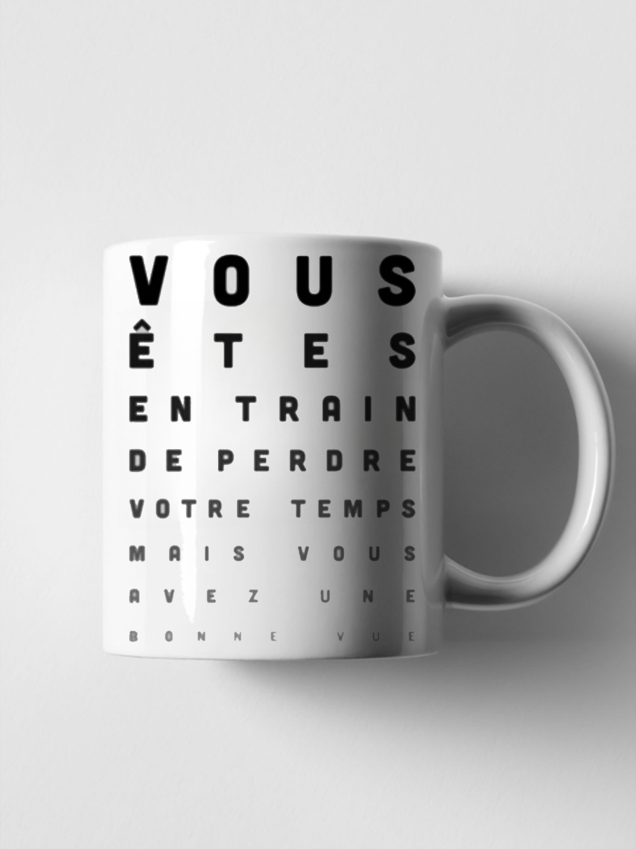 French Language Joke Ceramic M - огляд і ціна Coffee Tea Joke